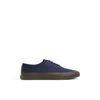 STAUD マリエタ スリフレス トレス R25S2206GS096 NVYNAVY Topsider cvo_mm Navy Textile Twill Men's Sneakers | Sperry US
